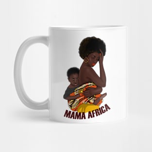 Mom and son. Mama Africa, Best mom ever, Mom of the year, Mother's day gift idea. Mug